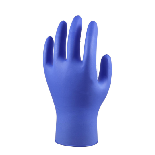 Blue Nitrile Gloves (powder free)