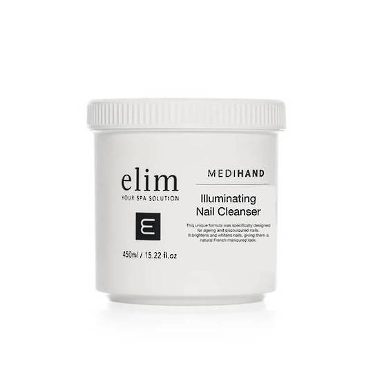 Elim MediHand Illuminating Nail Cleanser 450ml For Whitening Nails