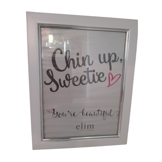 Display: Elim Frame (glass front)