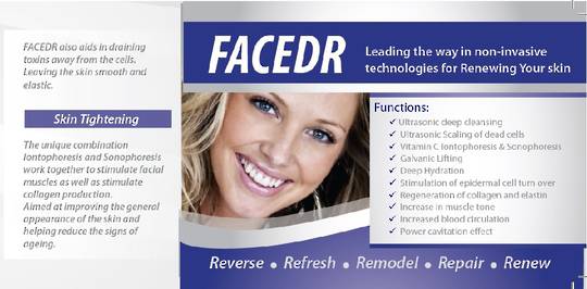 FaceDR brochures  x 50