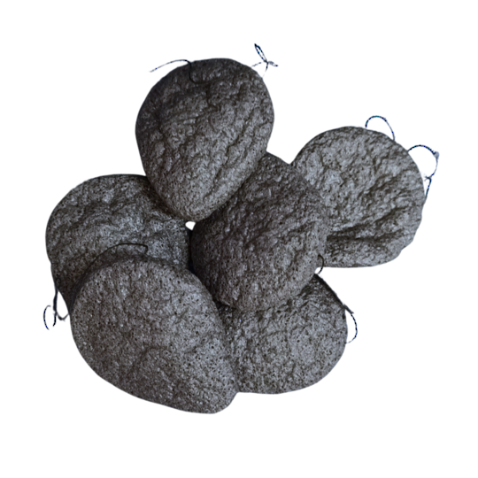 Konjac Black Sponge - Large