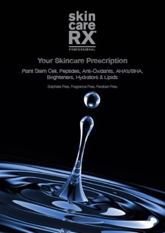 skincareRX Water Droplet Poster