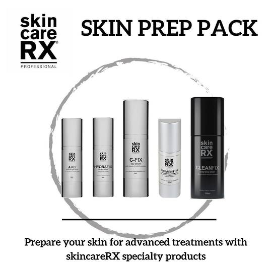 *SkincareRX Prep Pack + FREE CLEANFIX Cleansing Gel & Bag