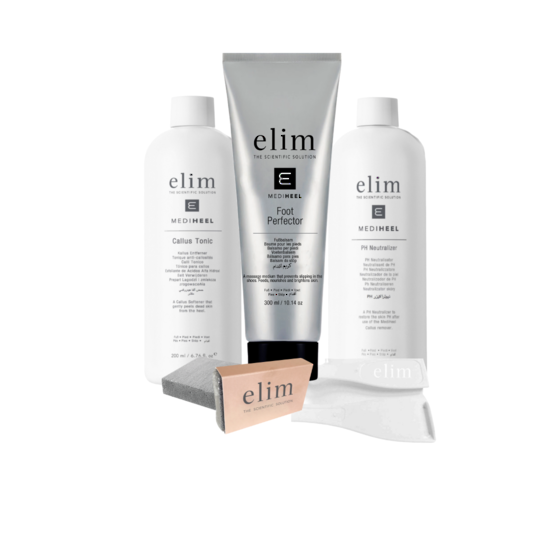 Elim MediHeel Professional TRIO (200ml Callus Tonic, 200ml Neutralizer & 300ml Foot Perfector)