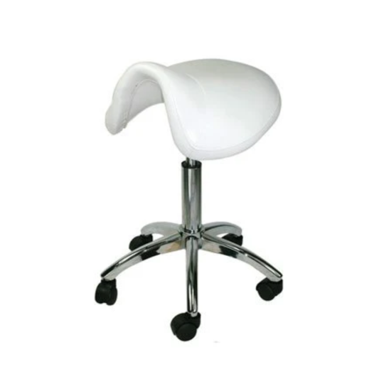 Saddle Stool - White XL