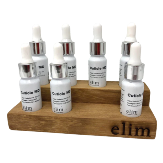 ELIM Cuticle MD Buy 10, Get 1 Free + Free Display Stand