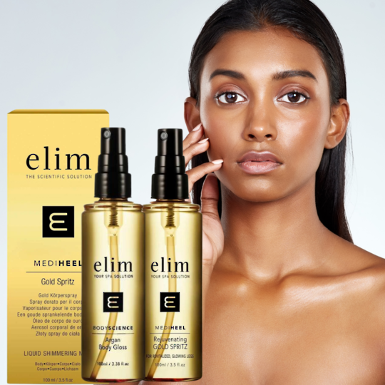 *Elim Body Glow Up! Gold Spritz + 50% off Body Gloss Oil