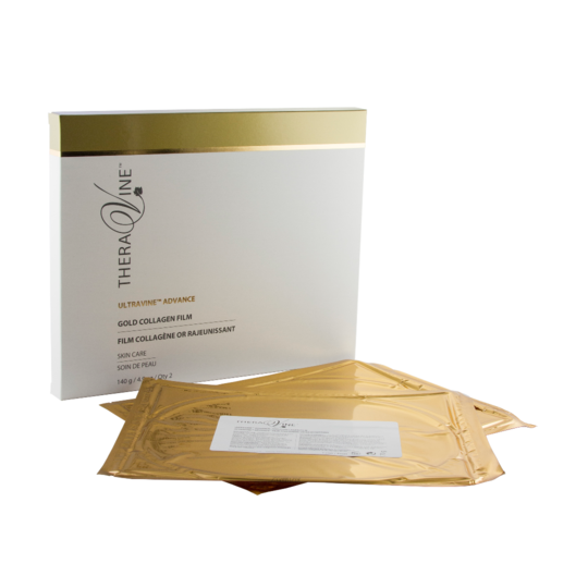 Theravine Professional Ultravine Gold Collagen Film Mask - 5 Pack