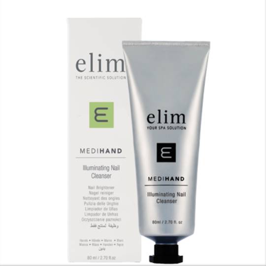 Elim MediHand Illuminating Nail Cleanser 80ml For Whitening Nails