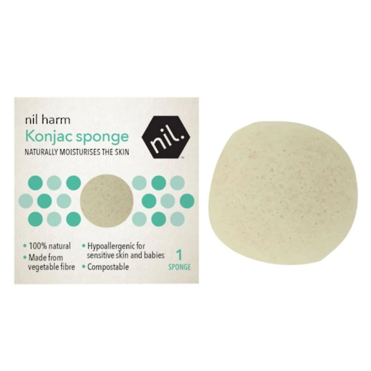 Konjac White Sponge - Large